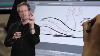 Writer-director Andrew Stanton is among the Pixar employees describing the challenges that Hank the septopus posed the production.