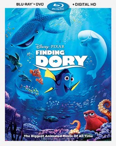 Finding Dory: Blu-ray + DVD + Digital HD combo pack cover art