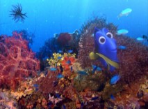 Dory interrupts a Jean-Michel Cousteau ocean documentary in "Exploring the Reef."