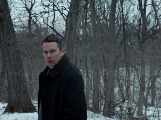 Ethan Hawke plays the tormented Reverend Ernst Toller in Paul Schrader's acclaimed "First Reformed."