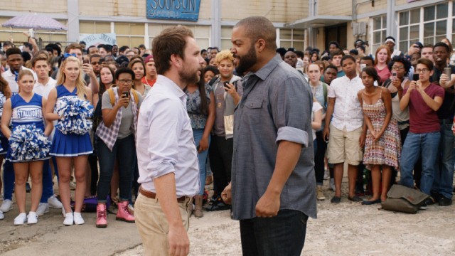 All of "Fist Fight" leads up to the titular afterschool parking lot bout between Andy (Charlie Day) and Strickland (Ice Cube).