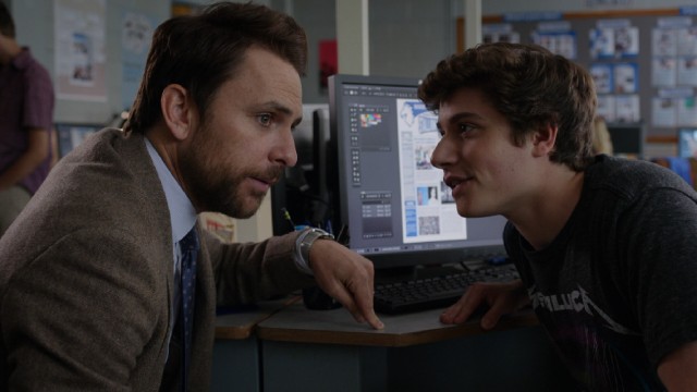 English teacher Andy Campbell (Charlie Day) takes desperate measures to get out of fighting an intimidating colleague on the last day of school.