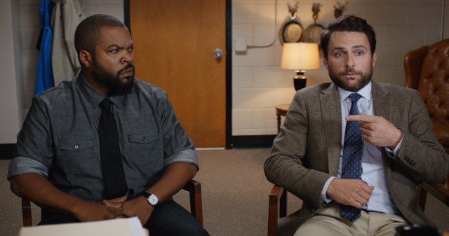 Andy Campbell (Charlie Day) gets his fellow teacher Ron Strickland (Ice Cube) fired, prompting a challenge to a "Fist Fight."