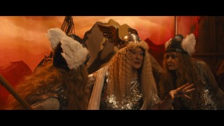 Dressed in her Ride of the Valkyries regalia, Florence Foster Jenkins (Meryl Streep) handles some backstage drama in this deleted scene.