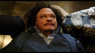 Long relegated to small character roles, Adrian Martinez gets third billing and his own clip of outtakes.