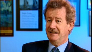A younger, unbespectacled Sir Christopher Frayling discusses the film in the standard-definition featurette "A New Standard."