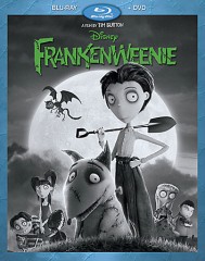 Frankenweenie 2-disc set (Blu-ray + DVD) combo pack cover art