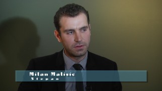 Milan Malisic is one of several cast and crew members who oddly fill what is called "Director Mikael Salomon Interview."