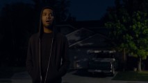 Kid Cudi seems to be aiming for vampire, but ends up a bit more like E.T.'s Elliot in his "No One Believes Me" music video.