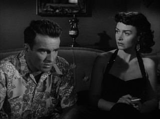 Private Prewitt (Montgomery Clift) takes great interest in working girl Lorene (an Oscar-winning Donna Reed).