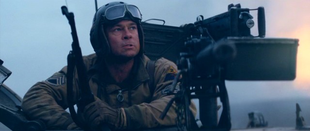 "Fury" stars Brad Pitt as Don "Wardaddy" Collier, the sergeant of a five-man tank crew.