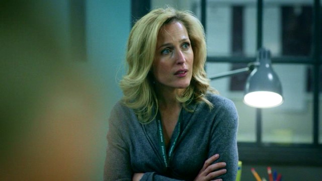 The British television drama "The Fall" stars Gillian Anderson as driven Detective Superintendent Stella Gibson.