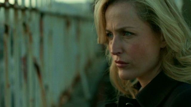 Stella Gibson (Gillian Anderson) looks ahead to Series 2 of "The Fall."