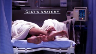 The "Grey's Anatomy" title logo, seen at the end of the opening credits.