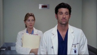 Meredith has a brief, recent romantic history with her supervisor, Dr. Derek Shepherd (Patrick Dempsey).