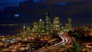 Time-lapse photography like this goes a little way to establish the city of Seattle as the show's setting.