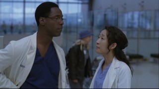 The cocky but respected surgeon Preston Burke (Isaiah Washington) develops a special relationship with Cristina.