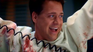 George O'Malley (T.R. Knight) celebrates a rare moment of Season 5 screentime.