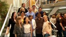 The cast and crew of "Grey's Anatomy" gather to celebrate 100 episodes of hospital drama!