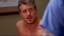 As he is known to, Dr. McSteamy (Eric Dane) goes shirtless in this deleted scene.