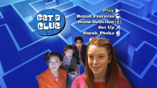 The Main Menu for "Get a Clue."
