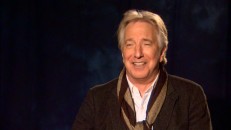 Missing from the film and the previous DVD's bonus features, Alan Rickman's scalp gets seen in all its glory in his new supplement interviews.