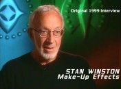 Late make-up effects artist Stan Winston is heard in one of the DVD's many excerpts taken from during the 1999 production.