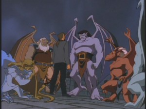 Xanatos and the gargoyles.