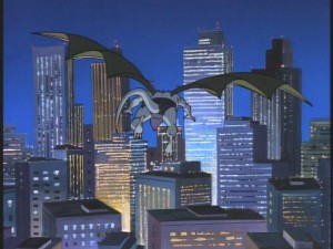 Gargoyles don't fly...they glide.