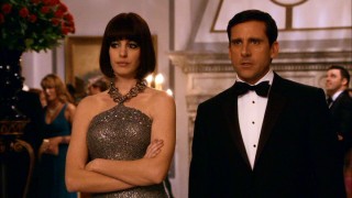 Agent 99 (Anne Hathaway) and Max (Steve Carell) crash the party of a Russian suspect.