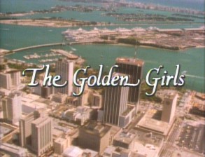 The "Golden Girls" title screen.