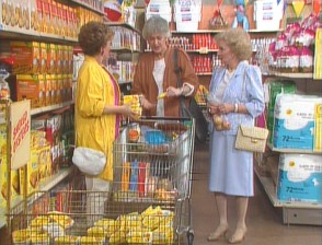 The colorful '80s food shopping experience.