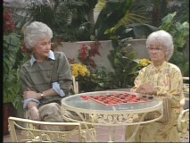 Dorothy and her mother play a little chess in "Nice and Easy."
