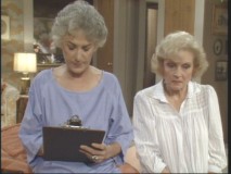 Dorothy helps Rose with an application in "Job Hunting."