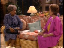 Blanche's old nursemaid (Ruby Dee) confronts her with a dark secret from her past in "Wham Bam Thank You, Mammy."