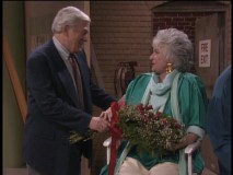 Roses and a kiss from your teacher: creepy until you're both over fifty.