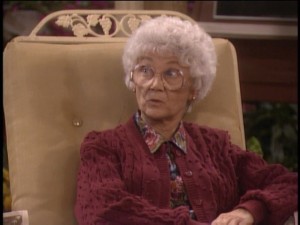 Dorothy flusters the ever-scheming Sophia.