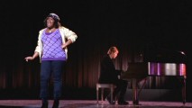 The entire one-take performance of Mercedes' (Amber Riley) "Respect" glee club audition is presented on the DVD.