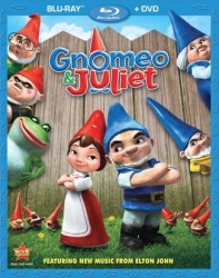 Gnomeo & Juliet Blu-ray + DVD combo pack cover art