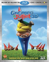 Gnomeo & Juliet Blu-ray 3D + Blu-ray 2D + DVD + Digital Copy combo pack cover art