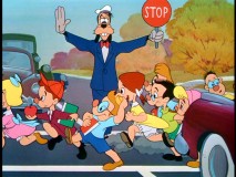 Goofy copes with a class of unruly children in "Teachers are People."