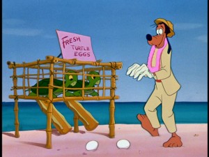 Goofy escapes the stresses of life in "Hello, Aloha." Aloha and thanks for reading!
