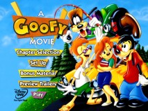 "A Goofy Movie"'s Main Menu is extremely simple.