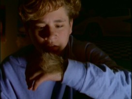 Ah, look at him there with his hairy hands!