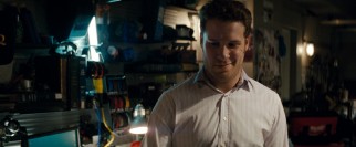 Britt Reid (Seth Rogen) admires the mechanical ingenuity of his former coffee maker and new best friend.
