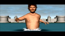 Look out people of Blefuscu, CGI Jack Black is comin' at ya in "Little and Large"!