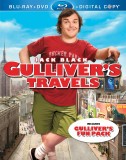 Gulliver's Travels Blu-ray + DVD + Digital Copy combo pack cover art -- click to buy from Amazon.com