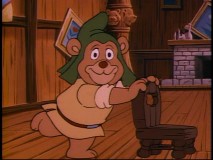 The words "please" and "thank you" have dramatic effects on Gruffi in "Sweet and Sour Gruffi."