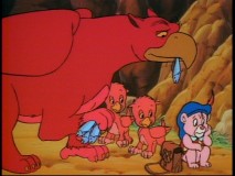 It's griffin feedin' time and you're next, Cubbi Gummi.