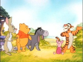 Tigger lets everyone know about his many birthday wishes in "All's Well That Ends Wishing Well."